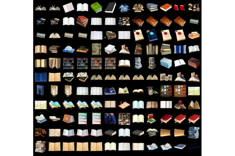 1000-books-transparent-png-photoshop-overlays-backgrounds