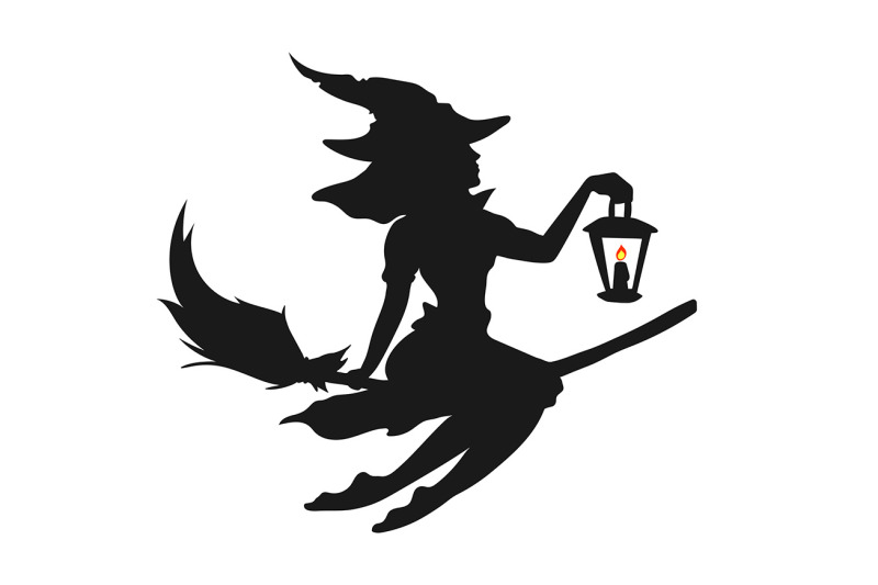silhouette-of-witch-flying-on-a-boom