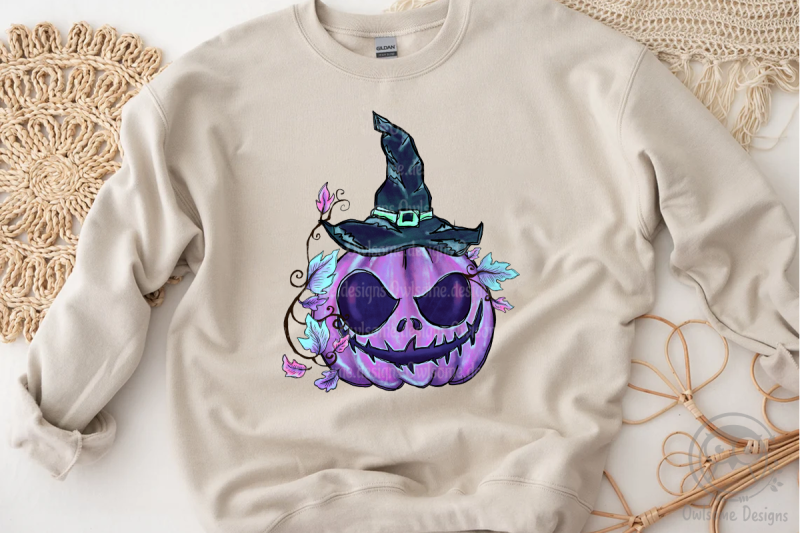 pumpkin-halloween-sublimation-design