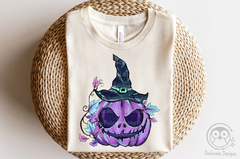 pumpkin-halloween-sublimation-design