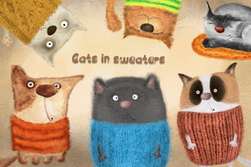 cats-in-sweaters