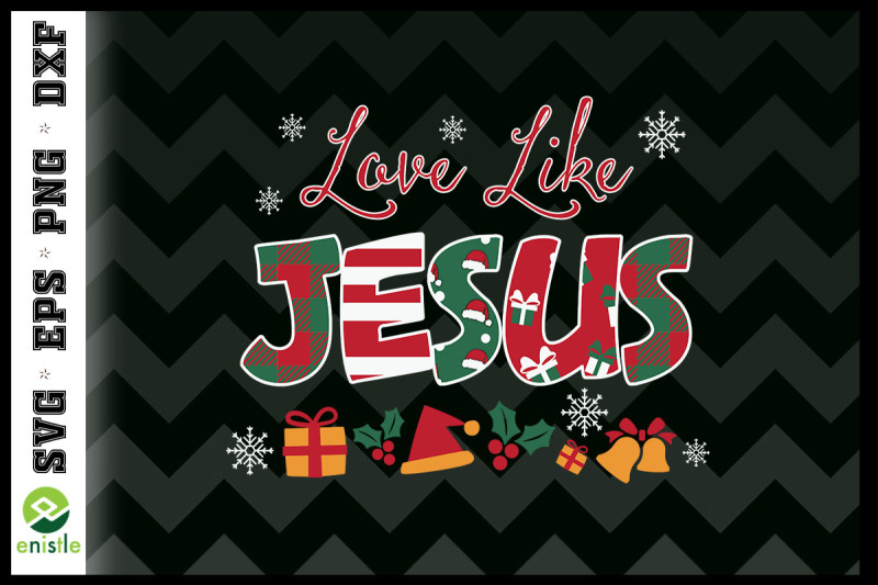 love-like-jesus-christmas-jesus-svg