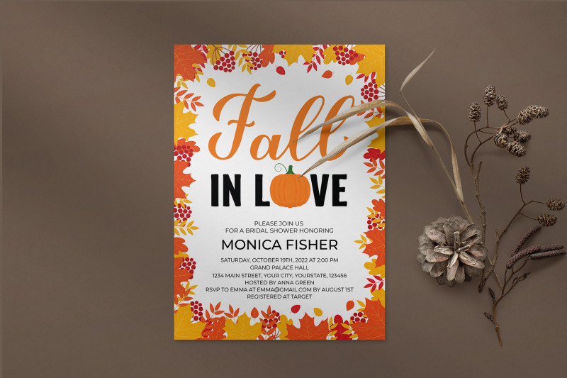 fall-in-love-bridal-shower-invitation-card-editable-template