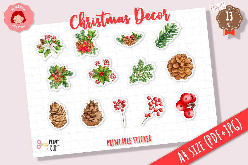 christmas-poinsettia-printable-sticker-sheet-christmas-ornament