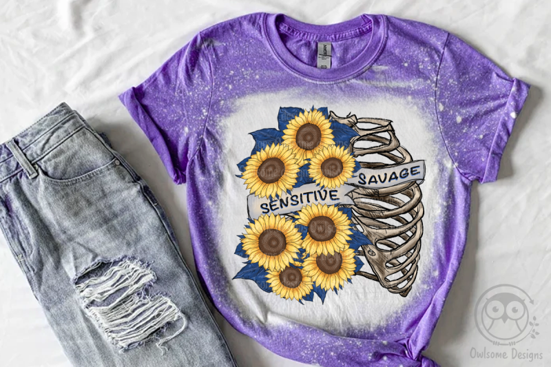 sensitive-savage-skeleton-sunflower-sublimation-design