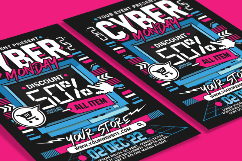 cyber-monday-event-flyer