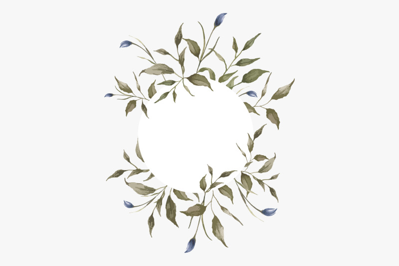watercolor-frames-and-wreath-floral-clipart-png