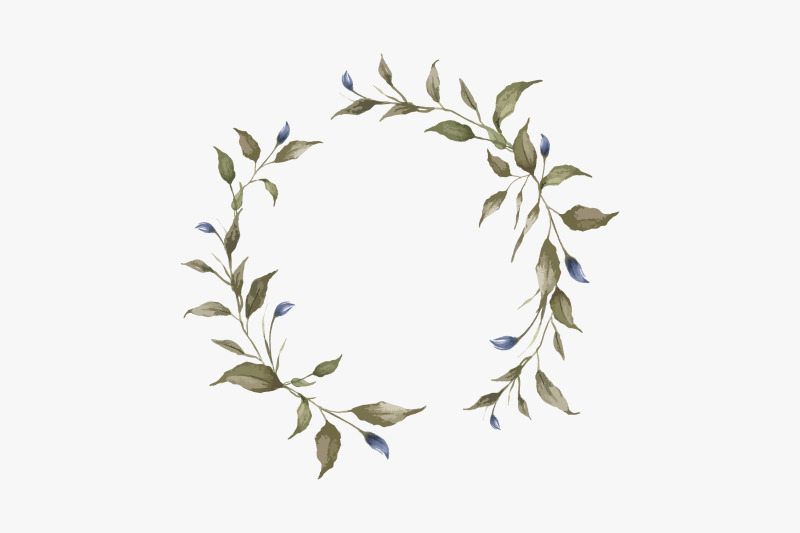 watercolor-frames-and-wreath-floral-clipart-png