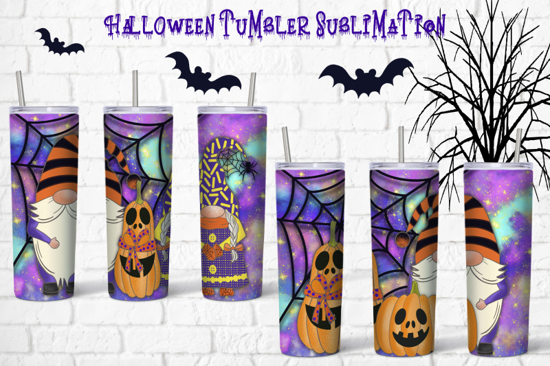 halloween-gnome-tumbler-sublimation-halloween-gnome-png