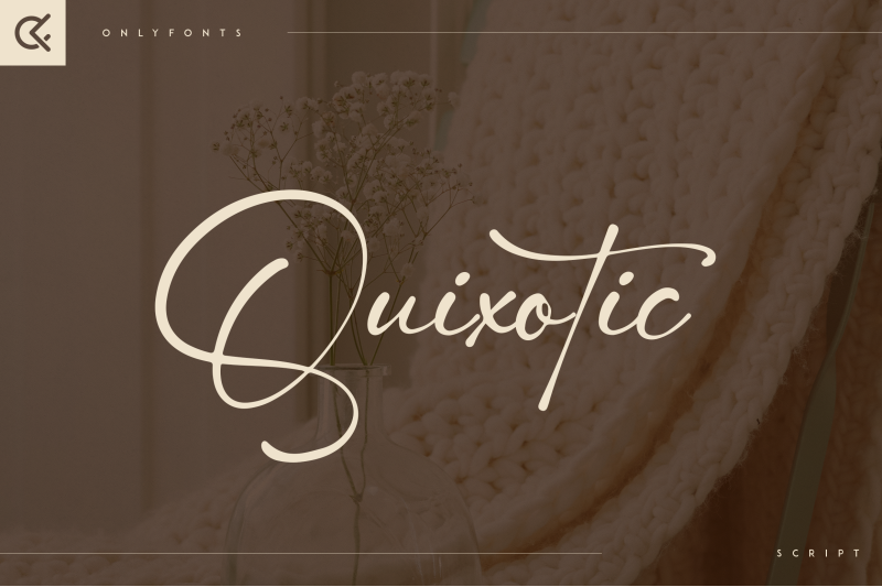 quixotic-handmade-script-font