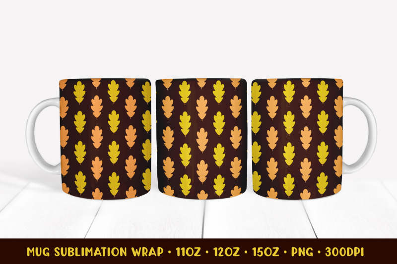 autumn-mug-sublimation-wrap-fall-oak-leaves-mug-wrap-design