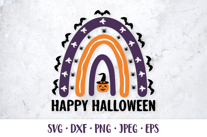 happy-halloween-cute-halloween-rainbow-svg-cut-file