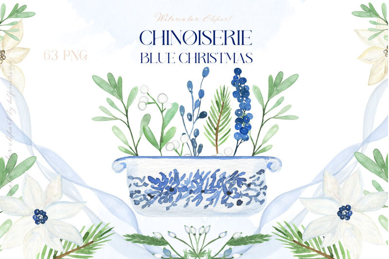 blue-christmas-chinoiseries-watercolor-clipart