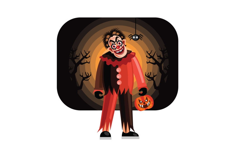 halloween-evil-clown-character