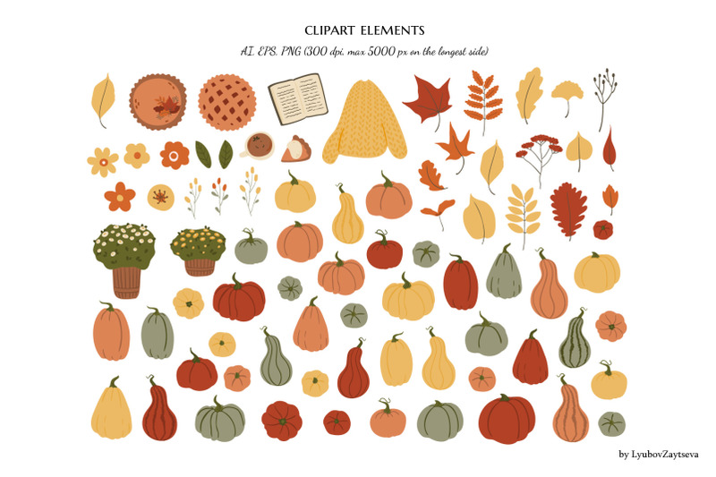 autumn-city-clipart-cozy-fall-vector-and-png-illustrations-patterns