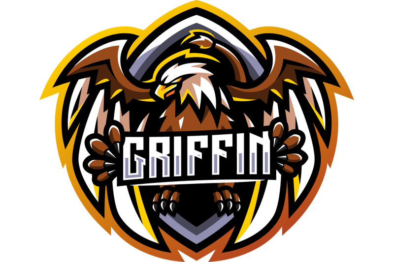 griffin-esport-mascot-logo-design