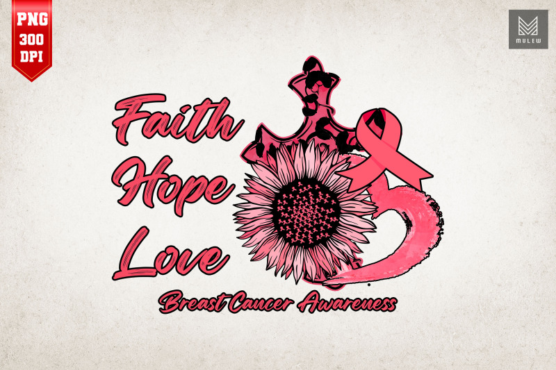 faith-hope-love-pink-sunflower