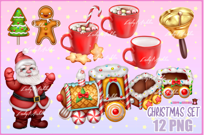 christmas-set-with-santa-png