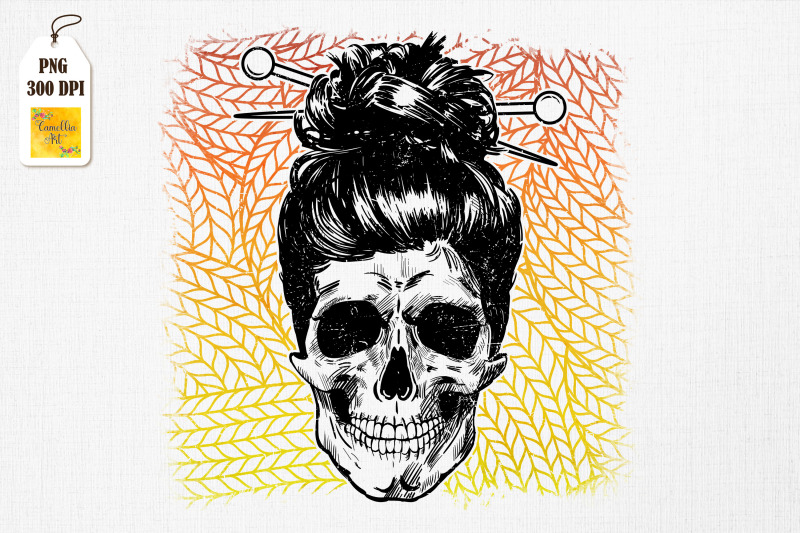 skull-grandma-knitting-needles-knitter