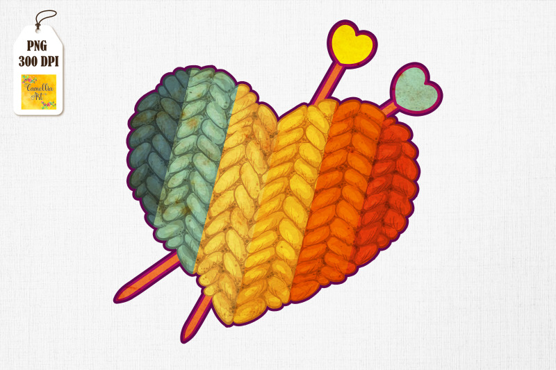 knitting-lover-gifts-retro-heart-yarn