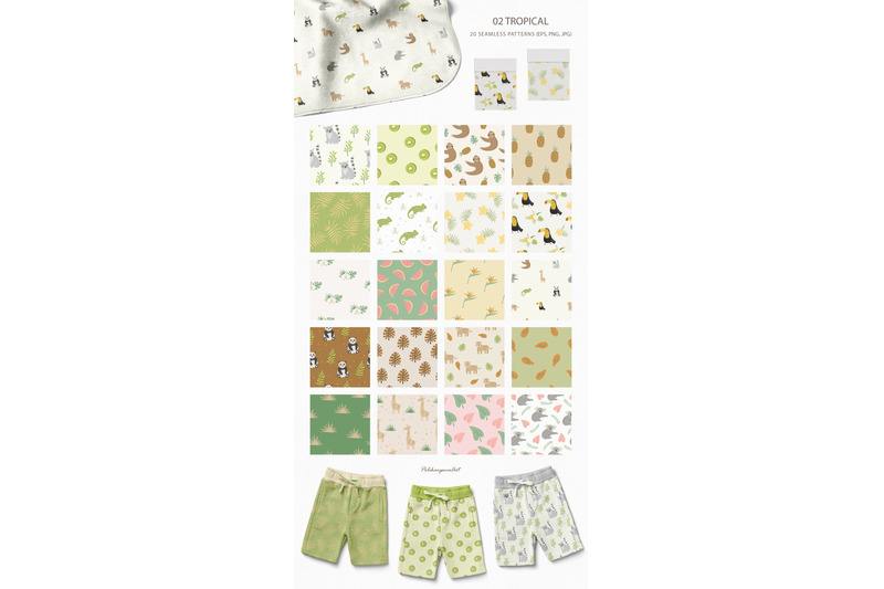 kids-bundle-seamless-patterns