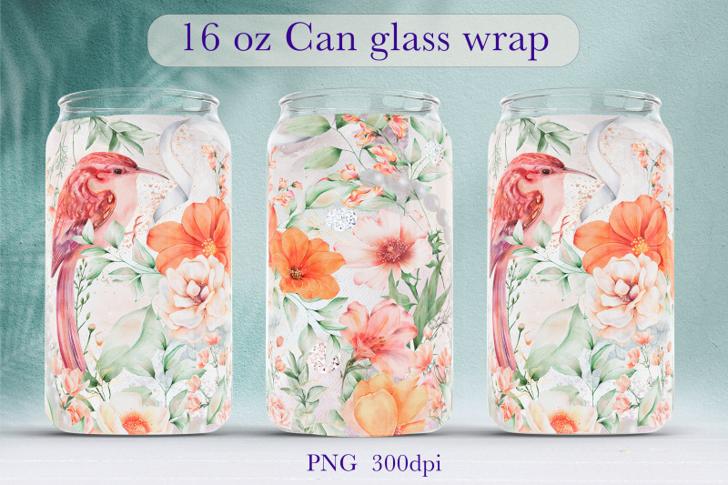 spring-glass-can-wrap-design-floral-libbey-glass-sublimation