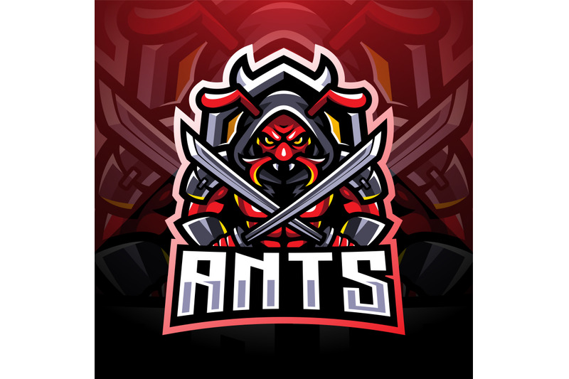 ninja-ants-esport-mascot-logo