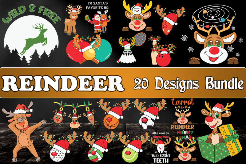 reindeer-christmas-bundle-svg-20-designs