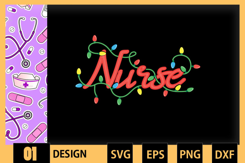 nurse-christmas-lights-svg