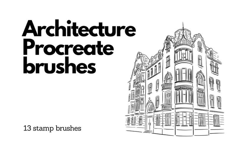 architecture-procreate-stamp-brushes