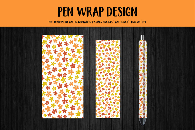 autumn-leaves-pen-sublimation-wrap-fall-epoxy-pen-wrap-png