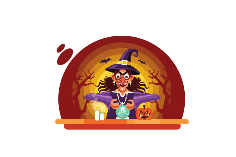 halloween-fortune-teller-with-crystal-ball