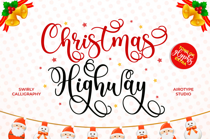 christmas-highway-swirly-and-bouncy-script