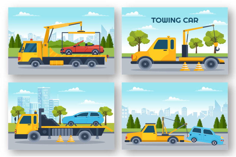 10-auto-towing-car-illustration