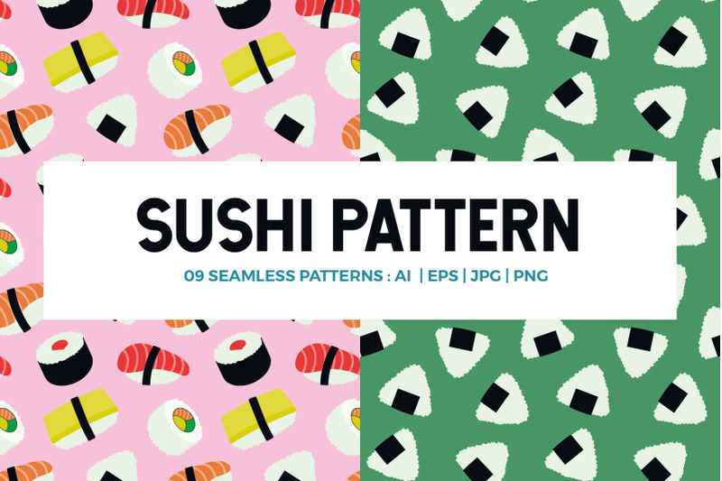 sushi-seamless-pattern