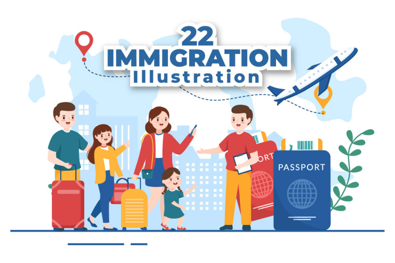 22-immigration-flat-illustration