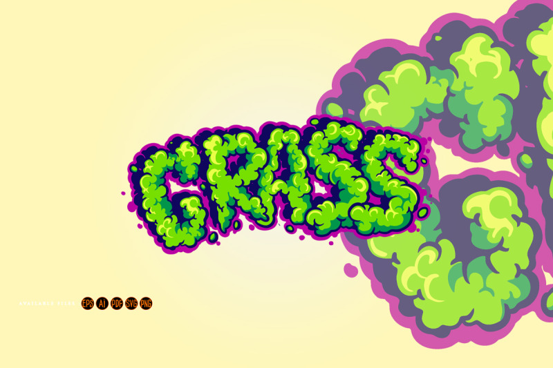 grass-lettering-text-smoke-effect-svg