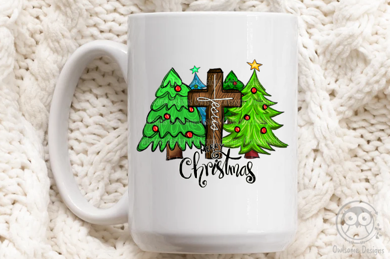 jesus-merry-christmas-sublimation-design