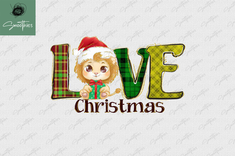 lion-loves-christmas-love-animals