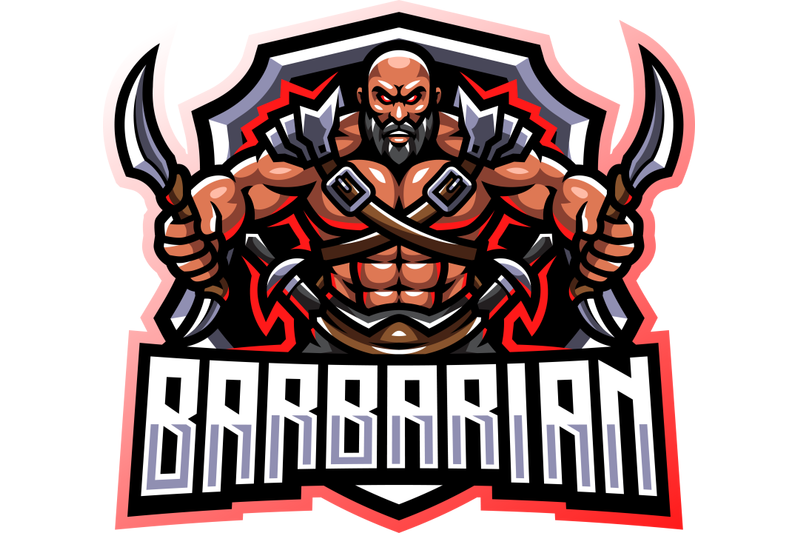 barbarian-esport-mascot-logo-design