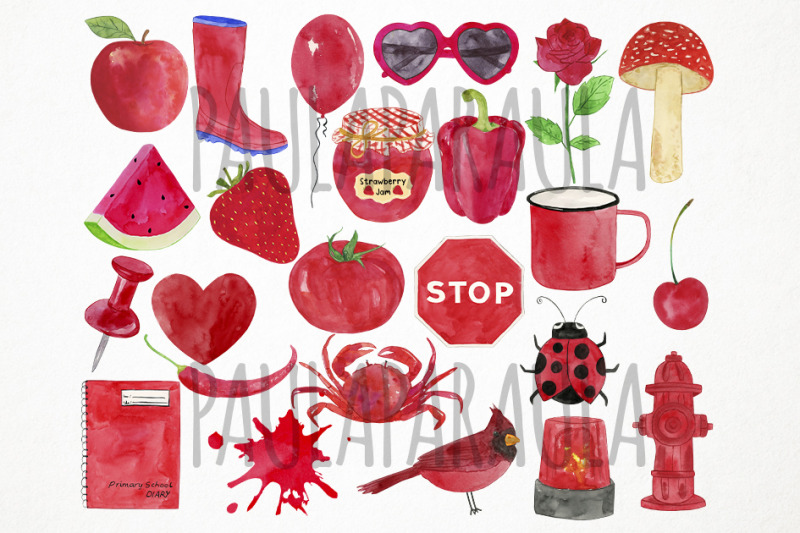 watercolor-red-clipart-red-color-clipart-red-objects-clipart