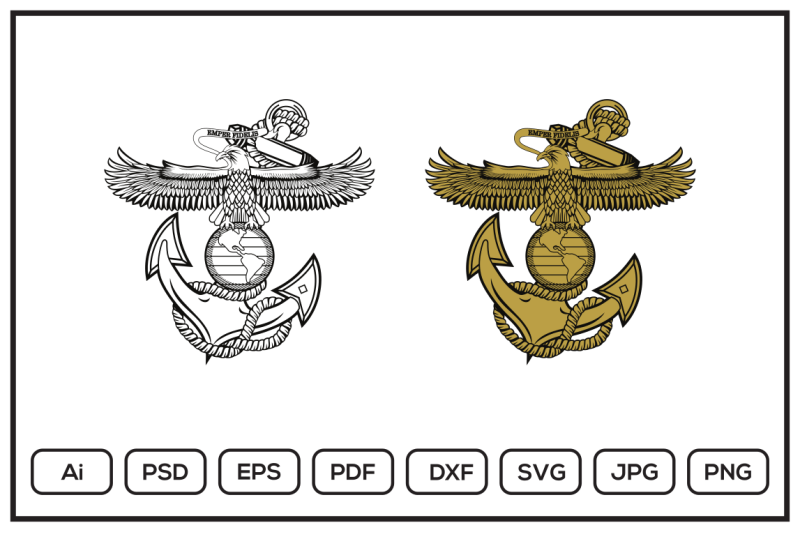 united-state-marine-corps-eagle-globe-and-anchor-ega-design-illustrati