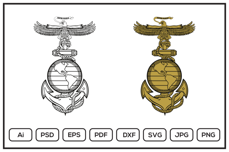 united-state-marine-corps-eagle-globe-and-anchor-ega-design