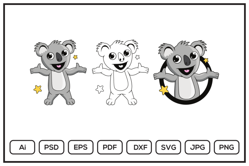 koala-cartoon-character-design-illustration