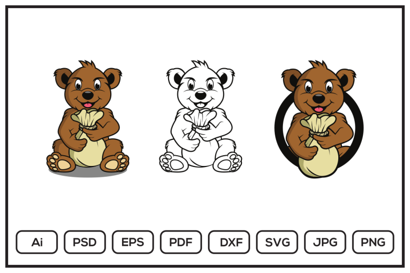 bear-cartoon-character-design-illustration
