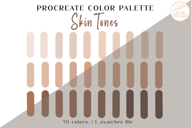 skin-tones-procreate-color-palette-swatches