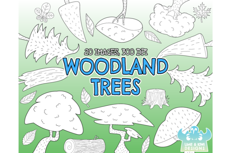 woodland-trees-digital-stamps-lime-and-kiwi-designs
