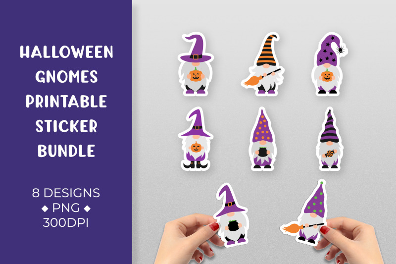 halloween-gnomes-sticker-bundle-gnome-stickers-printable