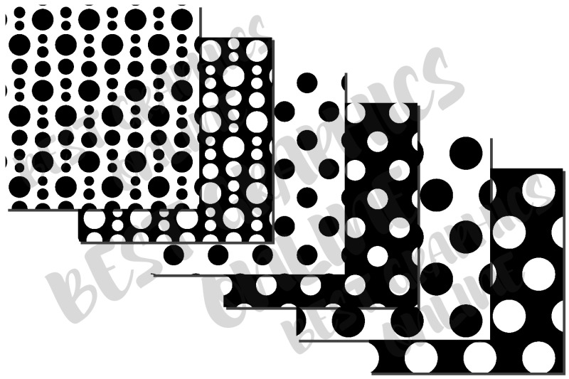 black-polka-dot-digital-papers-polka-dots-digital-background