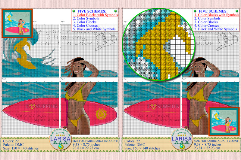 surfing-cross-stitch-pattern-surfer-surfer-girl-surfrider
